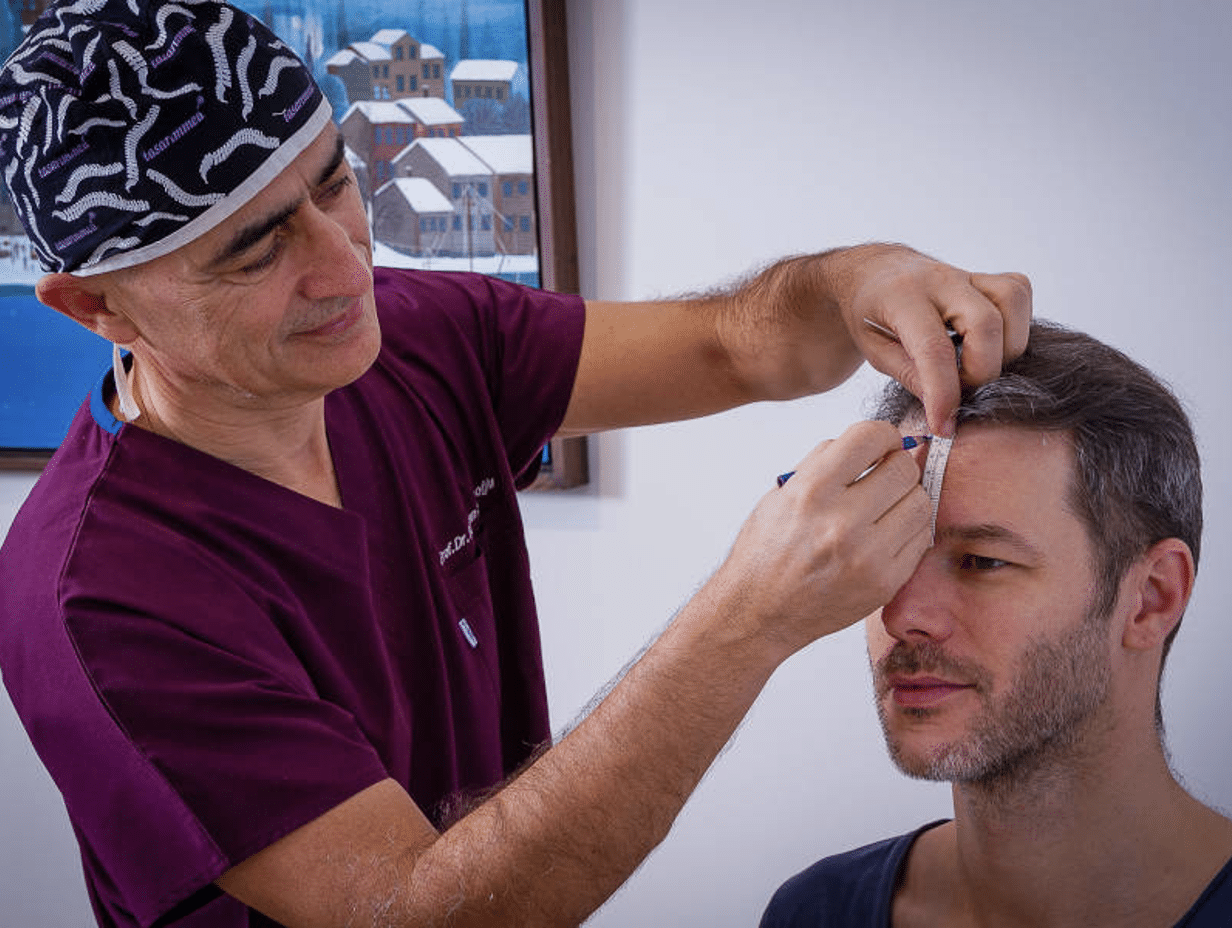 Die Ärzte von Health Travels führen die Haartransplantation persönlich durch. @Health Travels