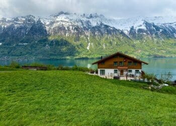 Chalets in Österreich, Berghütte, See