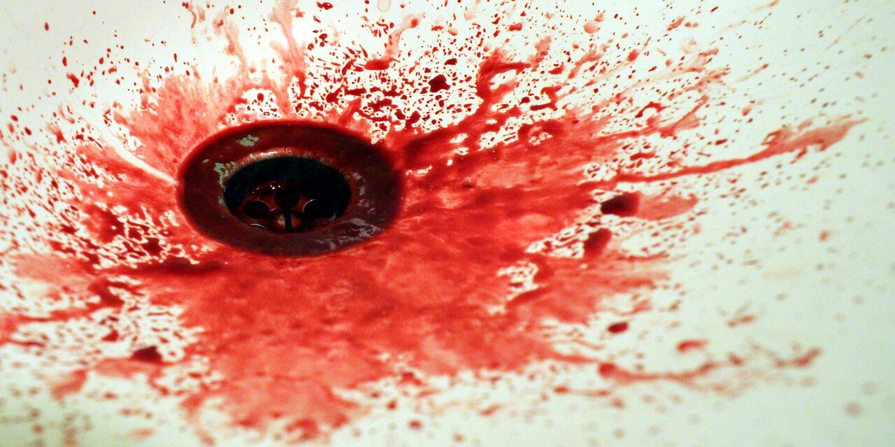 Blut spucken